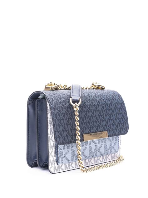 michael kors blue small bag|michael kors blue crossbody bag.